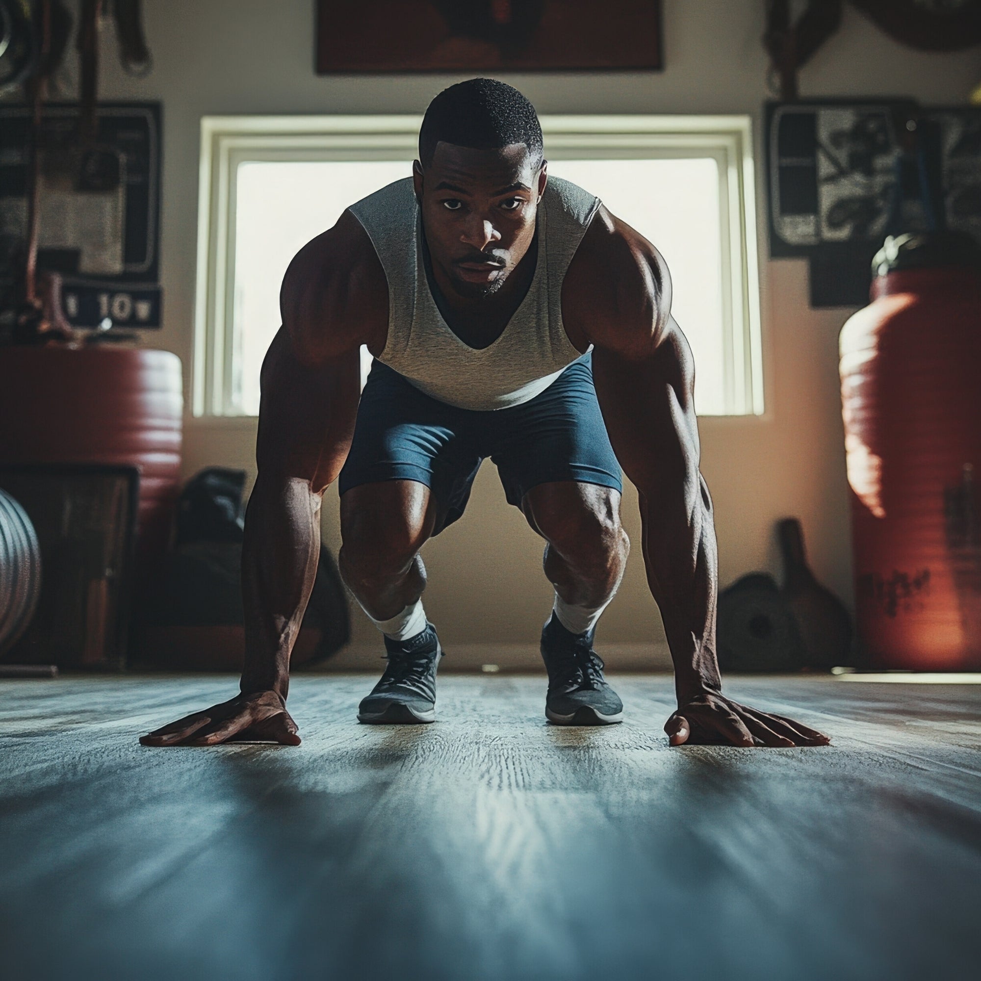 Rutina activa antes del entrenamiento enfocada en energía y preparación física