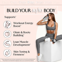 10Ten Nutrition textura del polvo micronizado, mezcla sin grumos rápida