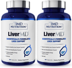 1MD LiverMD vista frontal del envase mostrando presentación y beneficio