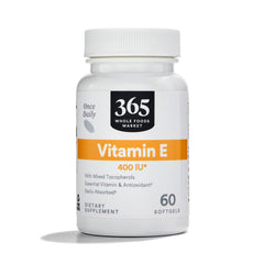 365 by Whole Foods Market frasco frontal mostrando etiqueta clara y dosis