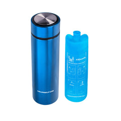 4ALLFAMILY Nomad frontal azul mostrando funda compacta y protección térmica