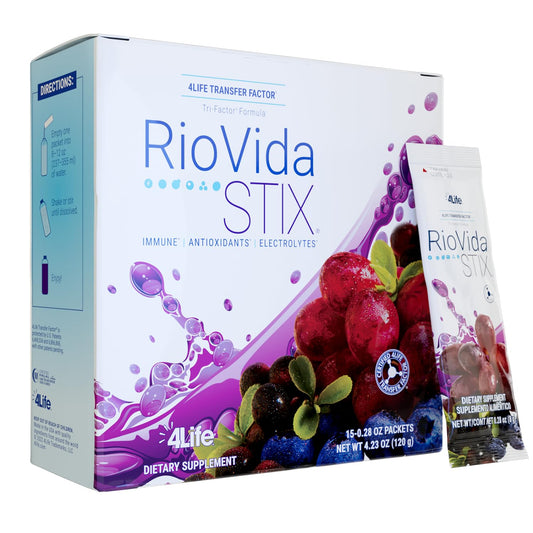 4Life RioVida Stix empaque individual para consumo rápido