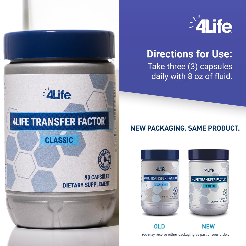 4Life detalle de ingredientes calostro Transfer Factor Classic explicando origen