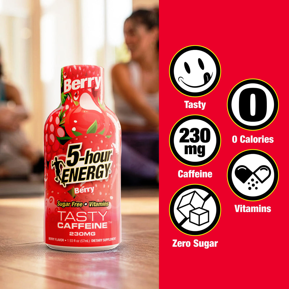5-hour ENERGY botella dentro de bolso urbano para llevar fácil y lista