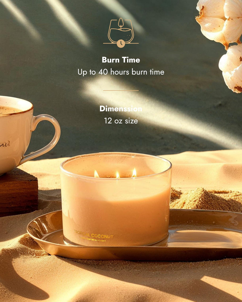 96NORTH tapa dorada cerrada, detalle que conserva aroma y facilita almacenamiento