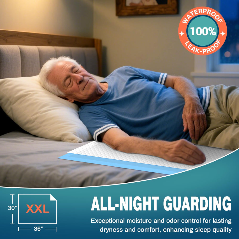 AAY almohadilla colocada en cama para proteger colchón durante la noche