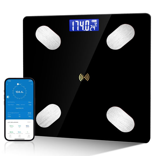 ABE AUROOSE vista frontal con pantalla LED clara y lectura rápida