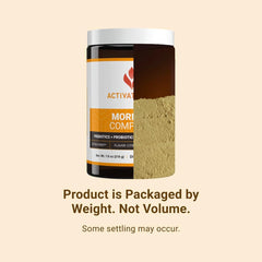 ACTIVATEDYOU Morning Complete citrus medley label signals a refreshing flavor option.