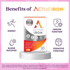 ACTIVEIRON cápsula sostenida en la mano demostrando dosificación práctica