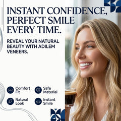 Adilem uso en evento sonriendo con confianza y aspecto natural