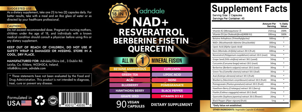 Adndale botella en ambiente lifestyle transmitiendo confianza y naturalidad