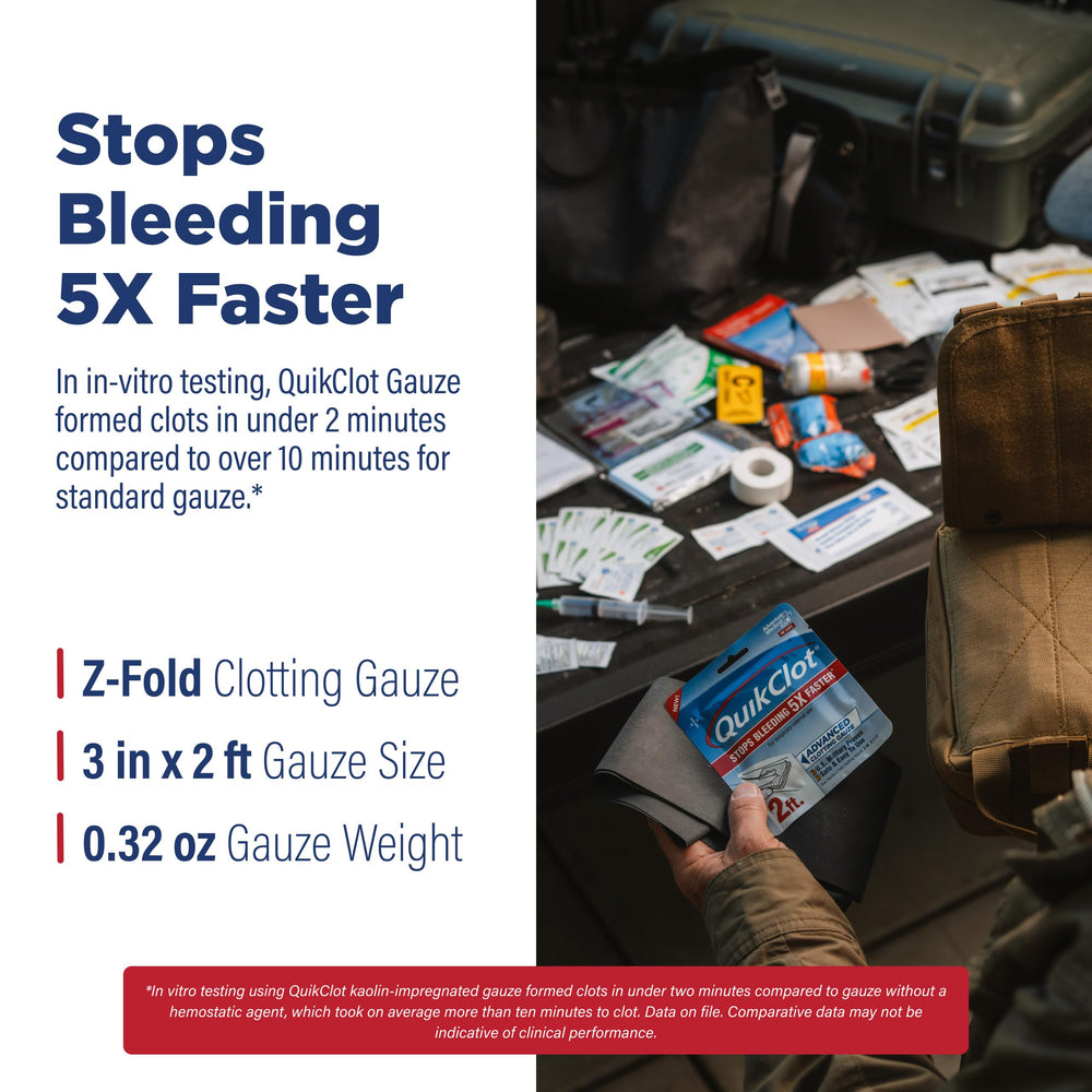 Adventure Medical Kits detalle de la superficie no adherente para extracción segura