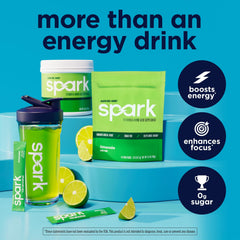 AdvoCare Spark bebida preparada en vaso, refrescante y lista para concentración