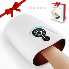 AERLANG masajeador de manos frontal, diseño compacto y envolvente para comodidad
