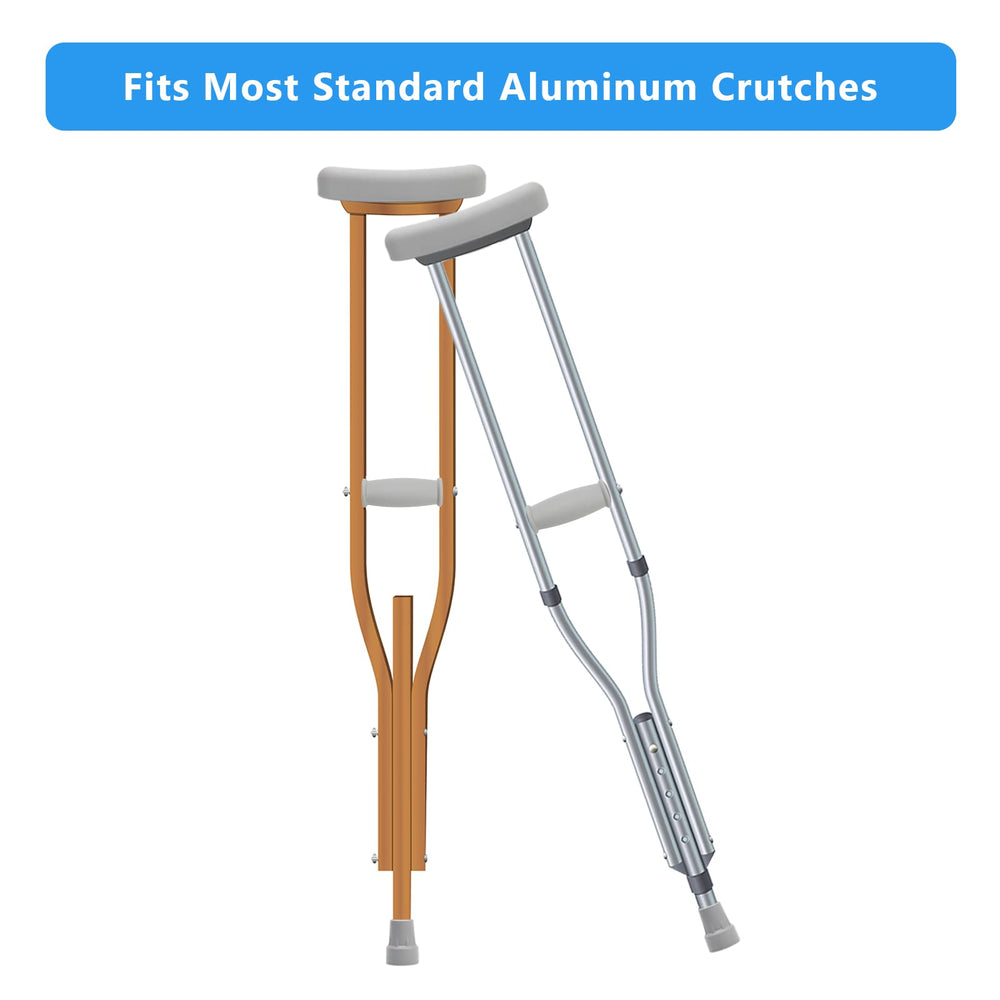 AHIER muletas con kit en clínica de fisioterapia para uso seguro