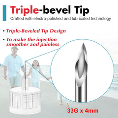 Aicare punta sellada individualmente, higiene garantizada