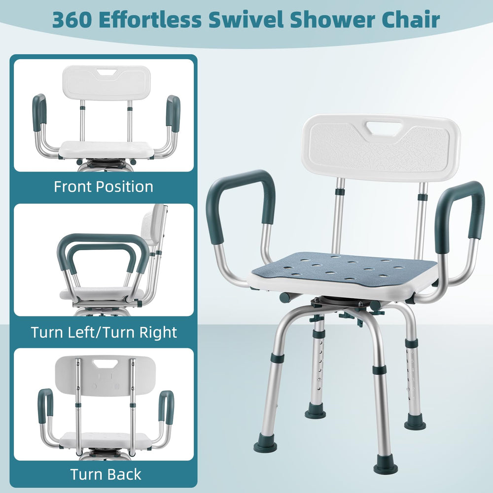Aidwaygo primer plano de la textura del asiento acolchado para confort al bañarse