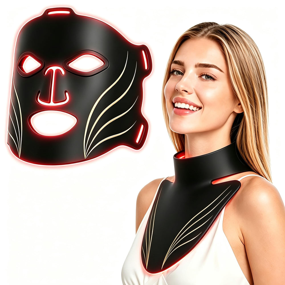 Aimilove máscara frontal mostrando diseño ergonómico y comodidad