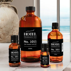 Botella Air-Scent No. 1011 lista para uso en difusores de agua.