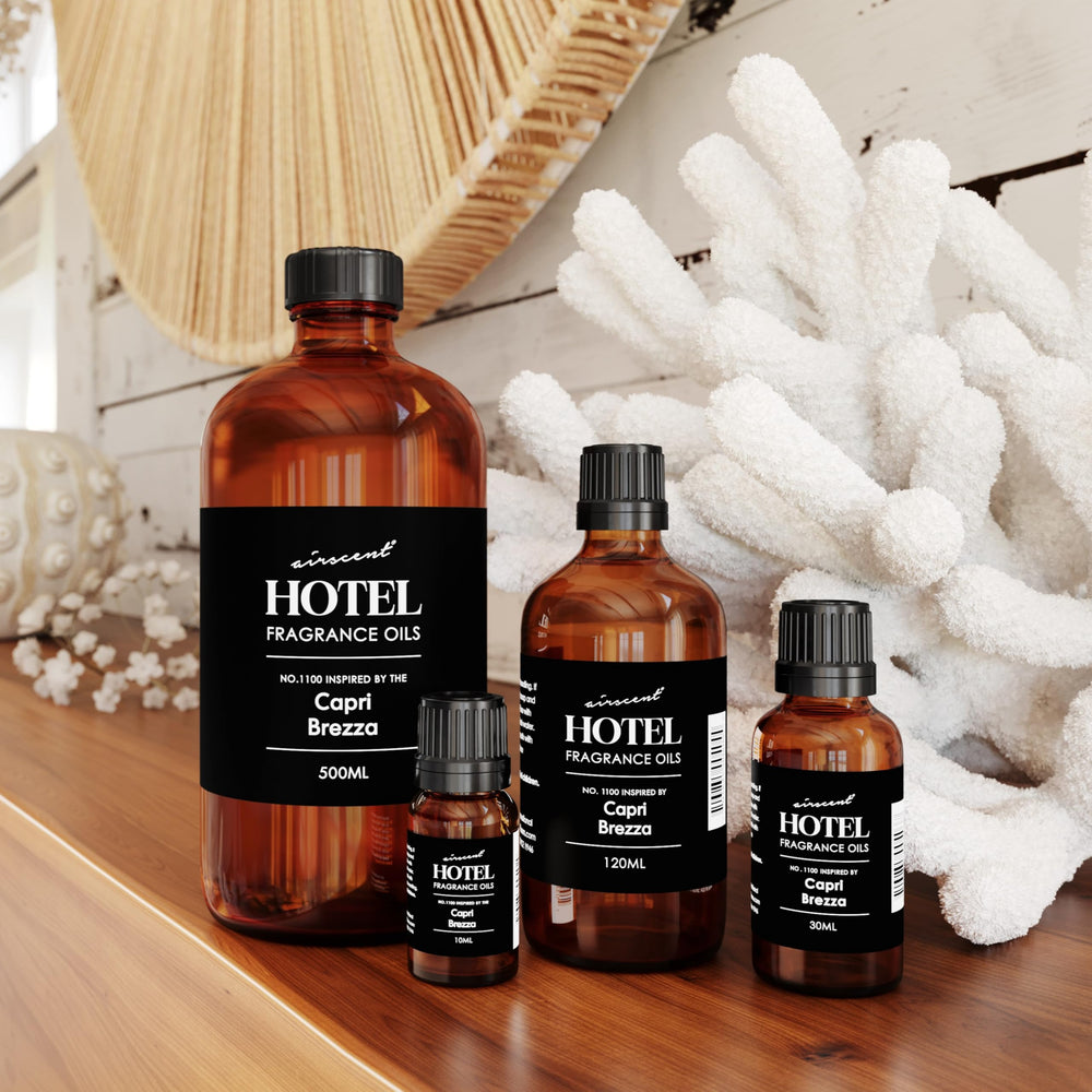 Air-Scent Capri Brezza fragrance used in candle and soap crafting.