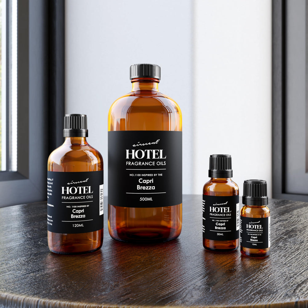 Air-Scent Capri Brezza diffuser oil in a pet-friendly diffusion setup.