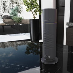 Refillable 120 mL bottles enable easy fragrance switching