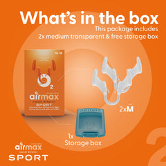 Airmax en ambiente deportivo durante carrera, soporte para respiración eficiente