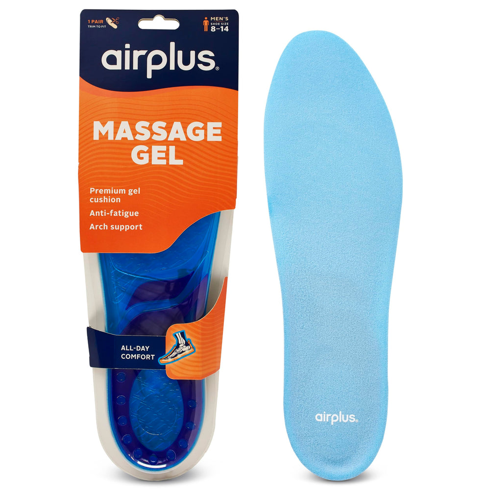 Airplus plantilla frontal mostrando forma full-length y ajuste universal