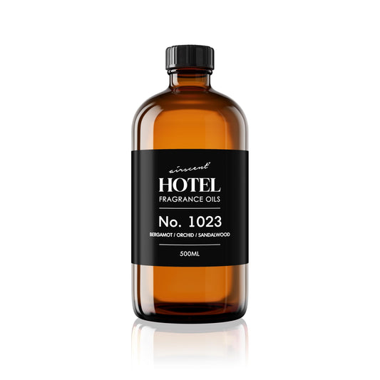 Air-Scent Hotel Diffuser Oil 1023 bottle for long-lasting hotel-inspired ambiance