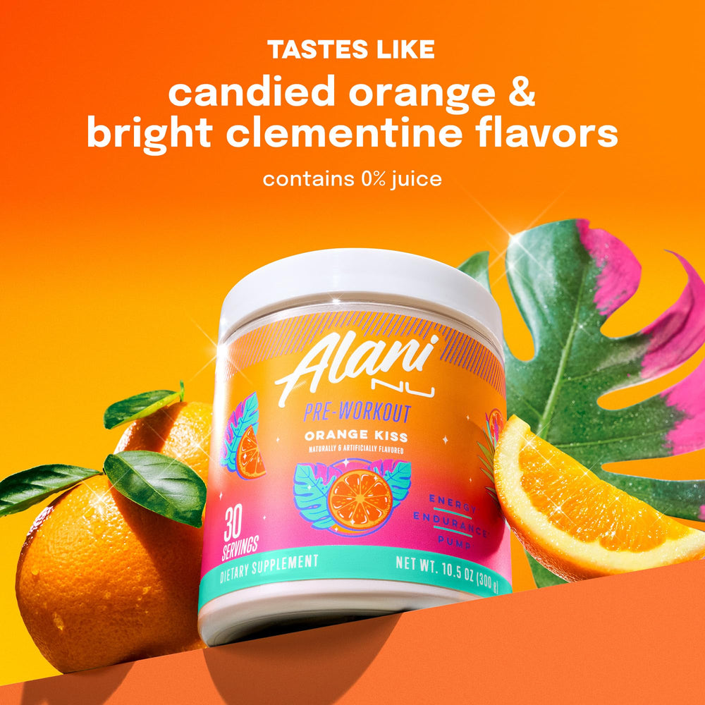Alani Nu etiqueta con ingredientes claros beneficiando la transparencia