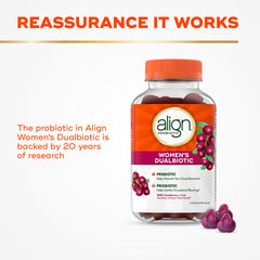 Comparación de tamaño de una gomita Align junto a una moneda para escala