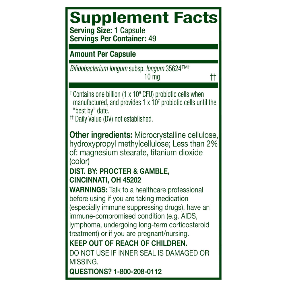 Align etiqueta nutricional mostrando ingredientes y avisos de alérgenos