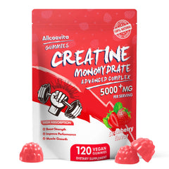 Allcoovita gominolas sobre esterilla deportiva resaltando uso activo