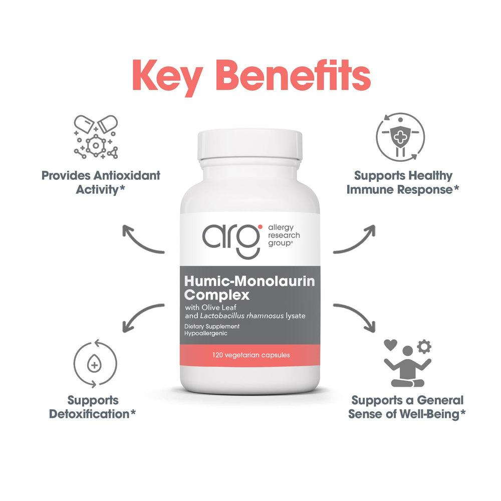 Allergy Research Group vegetarian capsules packaging for easy daily use.