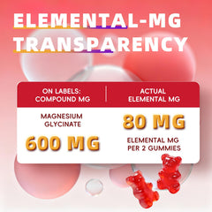 Alliwise etiqueta nutricional y leyenda de 80 mg magnesio elemental por servicio para transparencia