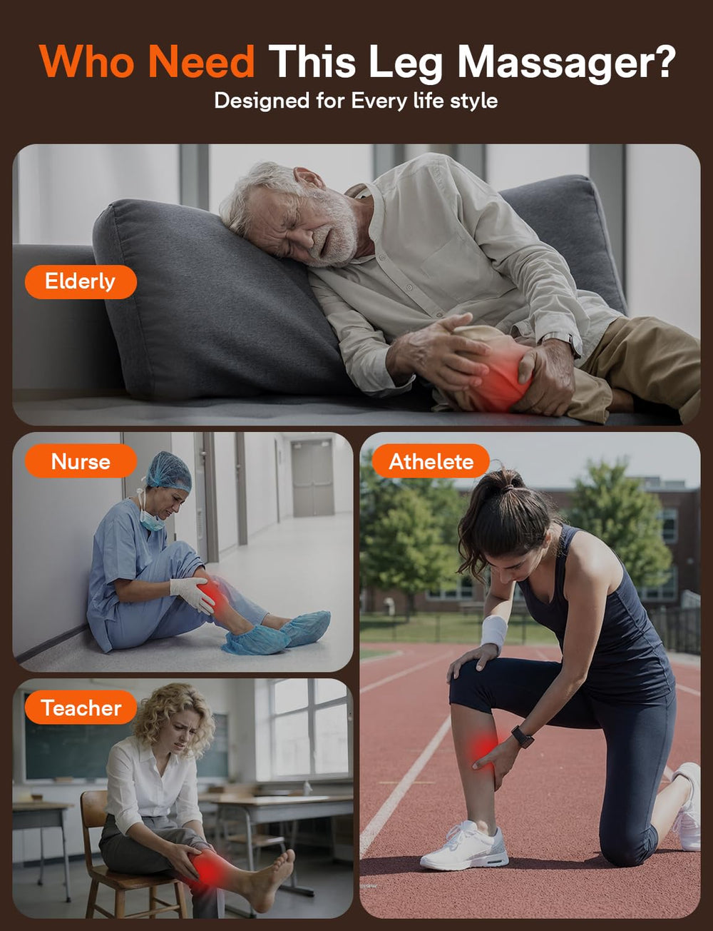 ALLJOY panel de controles iluminado que permite seleccionar modos, intensidades y calor fácilmente