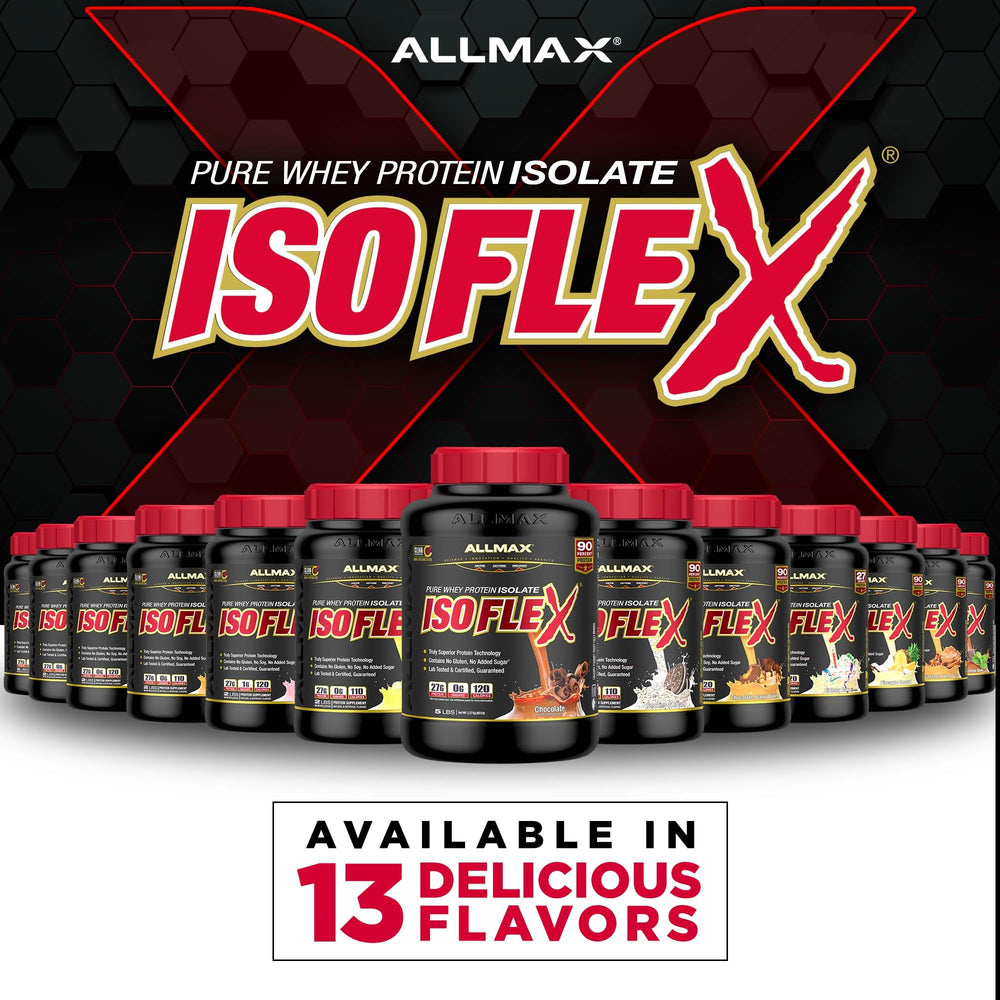 ALLMAX IsoFlex, taza de preparación, perfecta para batidos en casa o el gimnasio.