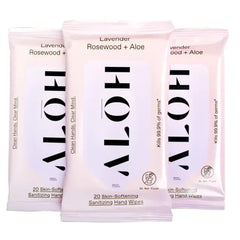 ALŌH envase frontal tamaño viaje mostrando portabilidad y diseño