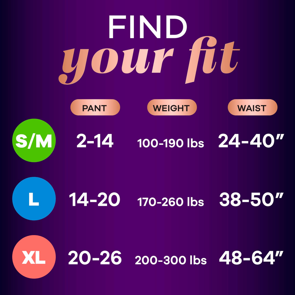 Always Discreet Boutique Underwear, tecnología OdorLock neutraliza olores de forma continua.