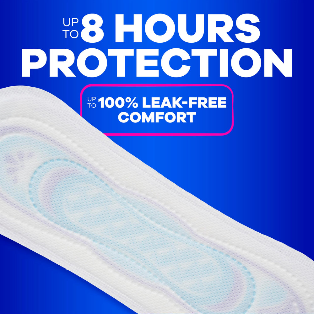 Always corte transversal del núcleo LeakGUARD reteniendo líquido