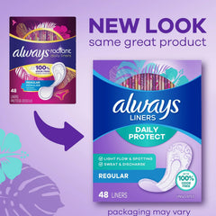 Always Radiant superficie superior suave para confort diario