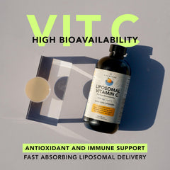 AMANDEAN etiqueta con Quali-C visible, claridad sobre la fuente de vitamina C