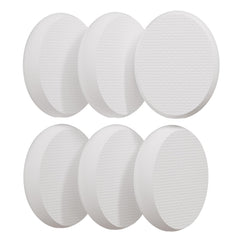 AmazerBath paquete frontal con seis almohadillas repuesto, almacenamiento práctico