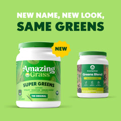 Amazing Grass textura del polvo verde mostrando finura y pureza