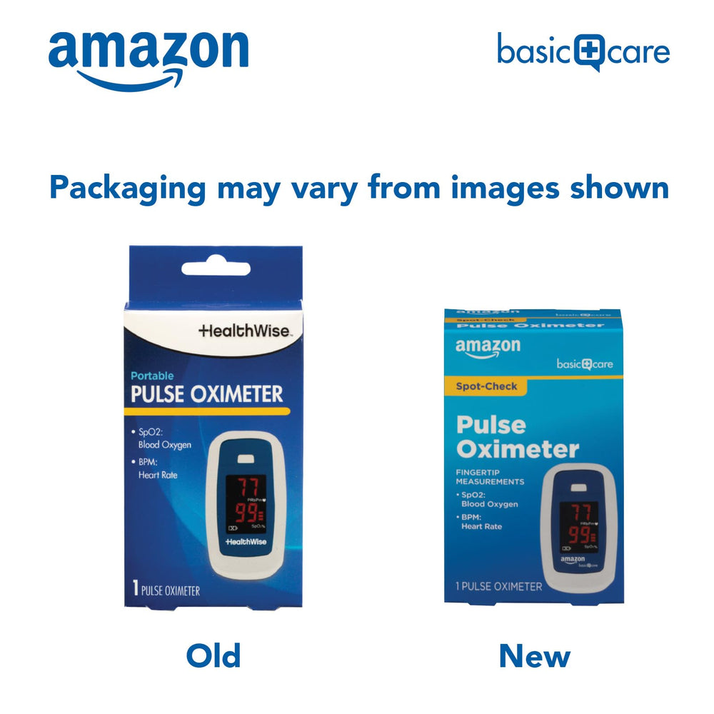 Amazon Basic Care pantalla iluminada con números rojos para lectura fácil