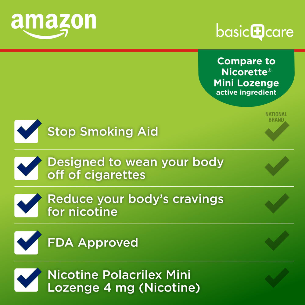 Contenido abierto con pastillas Amazon Basic Care para control de porciones y uso fácil