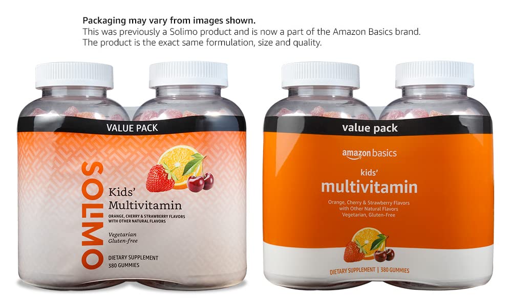 Detalle de textura de gomita Amazon Basics basada en pectina, masticable y apta para vegetarianos
