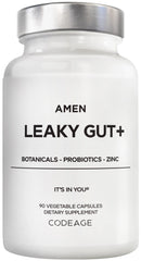Amen frente del envase mostrando 90 cápsulas y lista de ingredientes