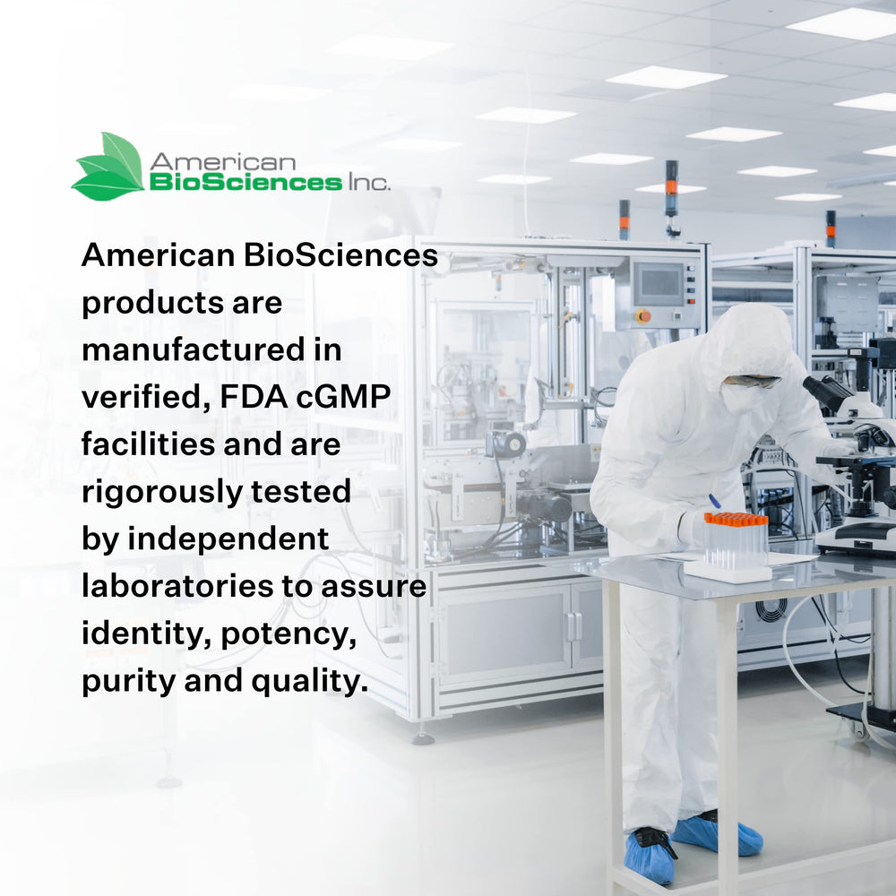 ImmPower en una mesa matutina American BioSciences apoya rutina diaria