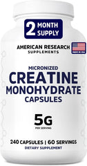 American Research Supplements envase frontal mostrando etiquetas y beneficios